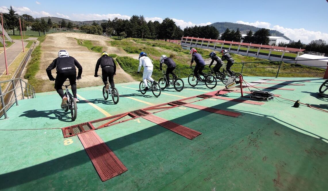 En el Valle de Toluca, existen varios equipos donde las infancias pueden aprender esta disciplina llena de adrenalina. Foto: Especial