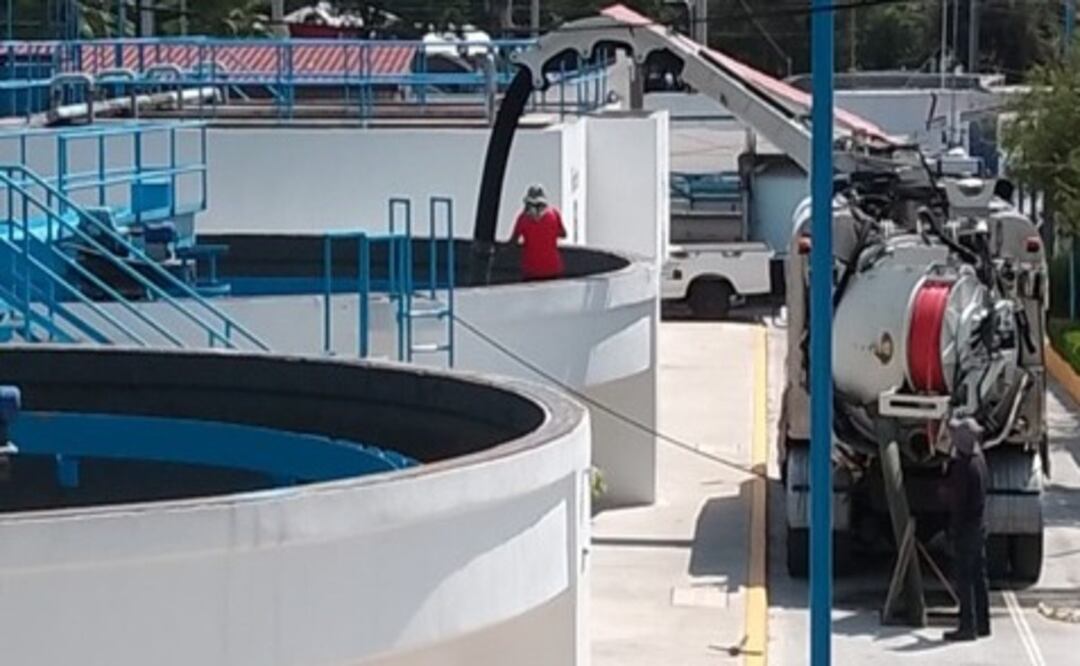 Plantas de tratamiento de aguas residuales en Naucalpan, rehabilitadas por OAPAS para reutilizar el agua y enfrentar la crisis hídrica.