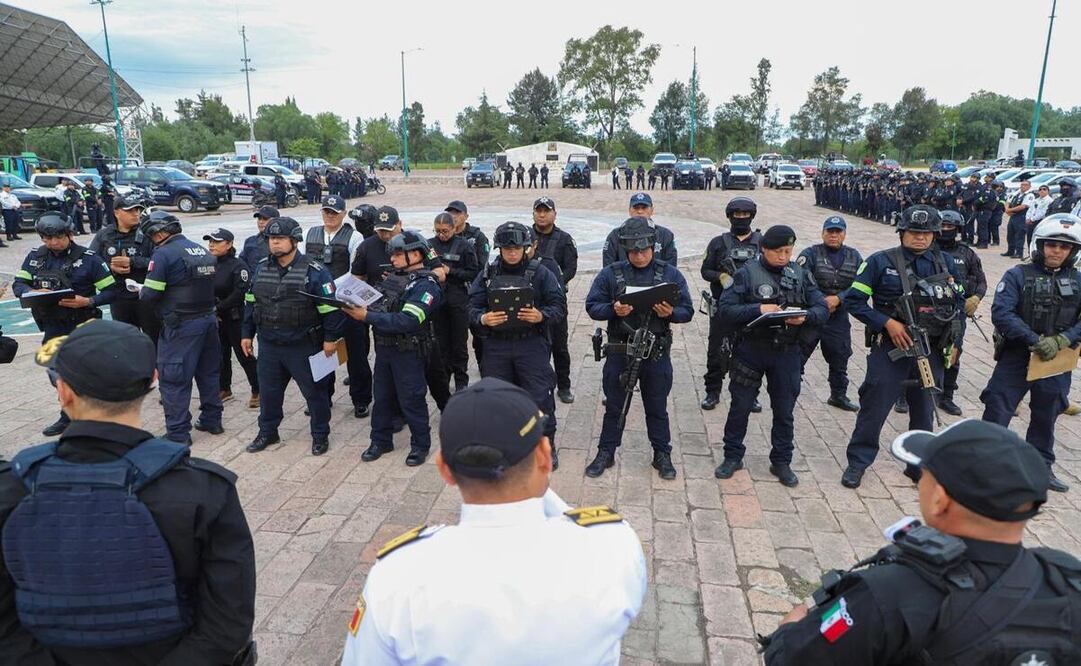 Al hombre lo pusieron a disposición del agente del Ministerio Público de la Fiscalía General de Justicia del Estado de México / Foto: Especial
