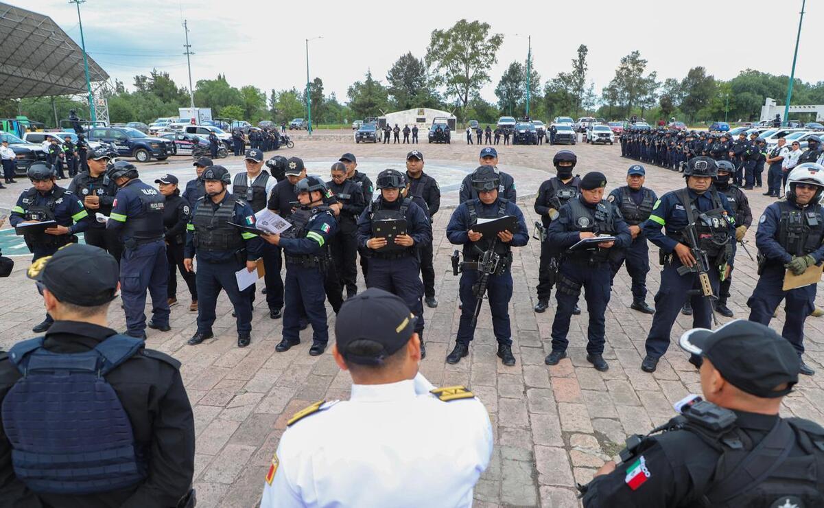 Al hombre lo pusieron a disposición del agente del Ministerio Público de la Fiscalía General de Justicia del Estado de México / Foto: Especial