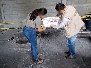 Clausura Profepa fundidora de aluminio en Acolman por contaminar