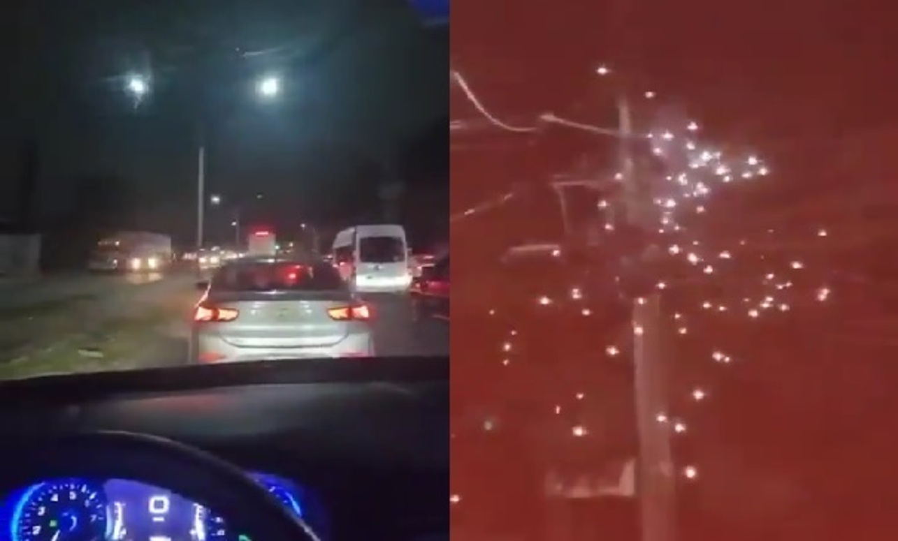 Tultitlán: Lluvias y cables caídos generan caos vial