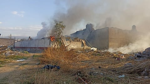 Explosión de polvorín en Texcoco deja un muerto y tres lesionados