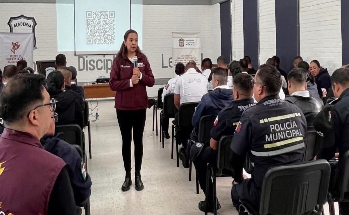 Policía de Toluca se capacita en Derechos Humanos para garantizar el respeto al ejercicio periodístico