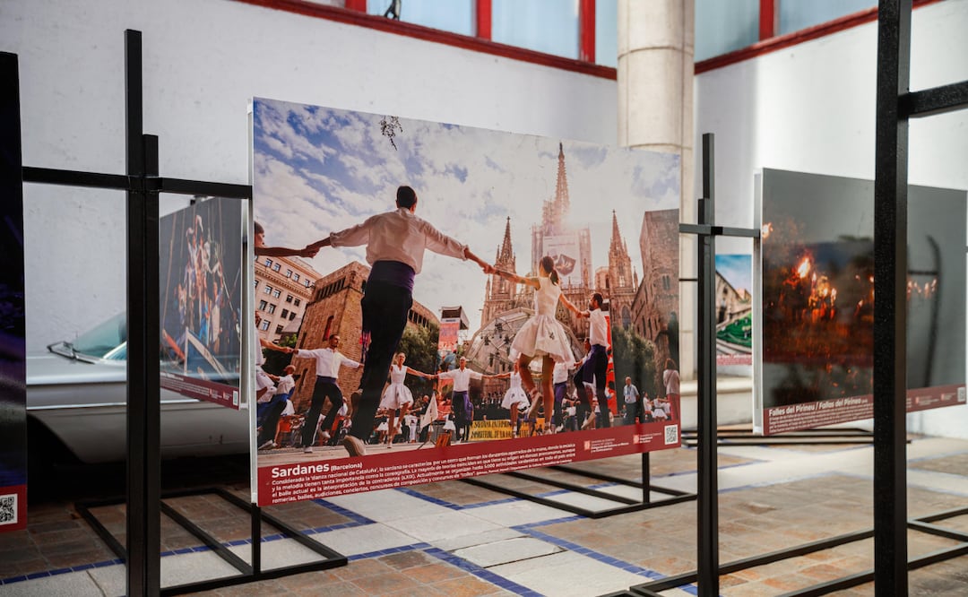 Fotografías que muestran la riqueza cultural de Cataluña, ahora en exhibición en Atizapán de Zaragoza Foto: Especial
