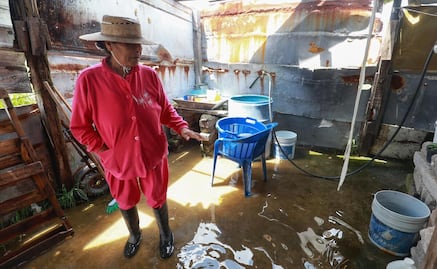 Inundaciones en Toluca: Casa de Romualda García poco a poco se queda bajo el agua