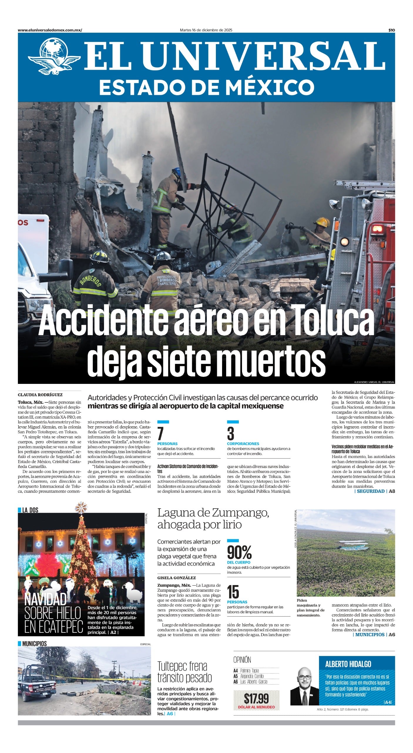 Portada 16 de diciembre de 2025