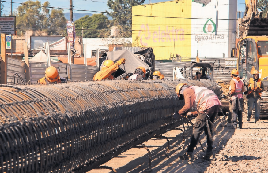Los trabajos, destacó, se realizan de manera paralela en cada estación / Foto Osmar Alvarado