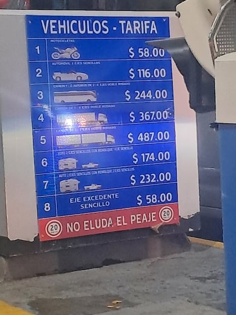El último incrementó que se había dado fue el 10 de enero de 2025, en respuesta a la inflación y para dar un mejor servicio de mantenimiento en las vías. Foto: especial