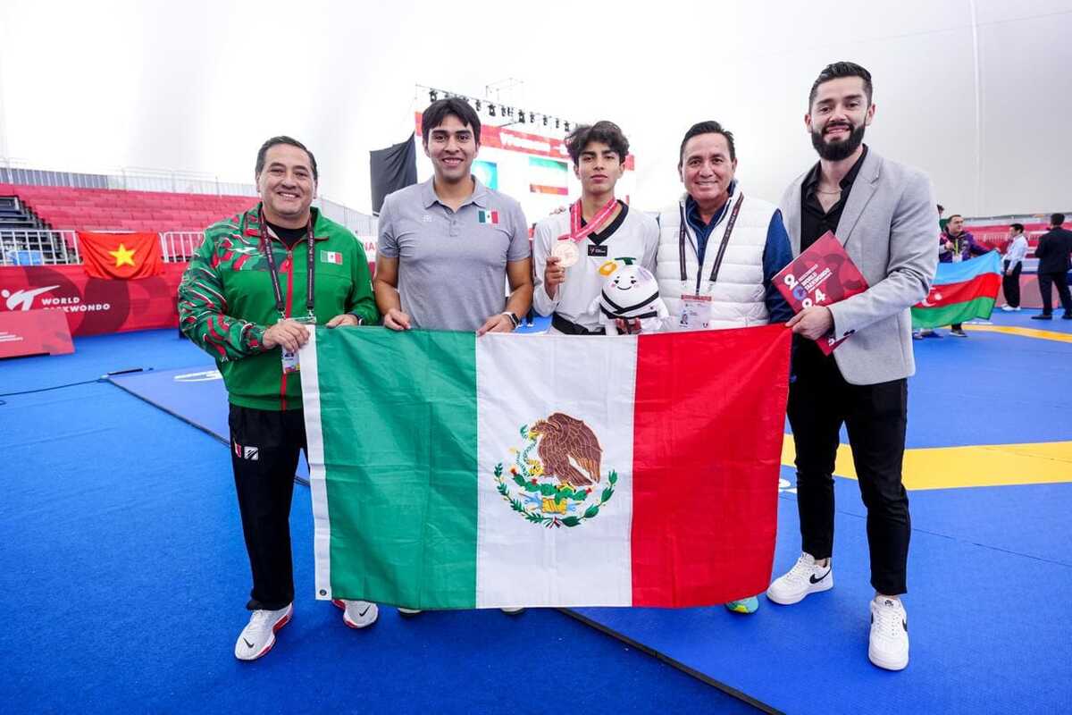 Taekwondoín mexiquense David Valdés