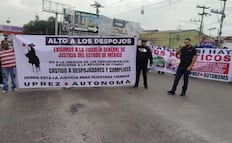 Manifestantes bloquean parcialmente la México-Pachuca en Tlalnepantla