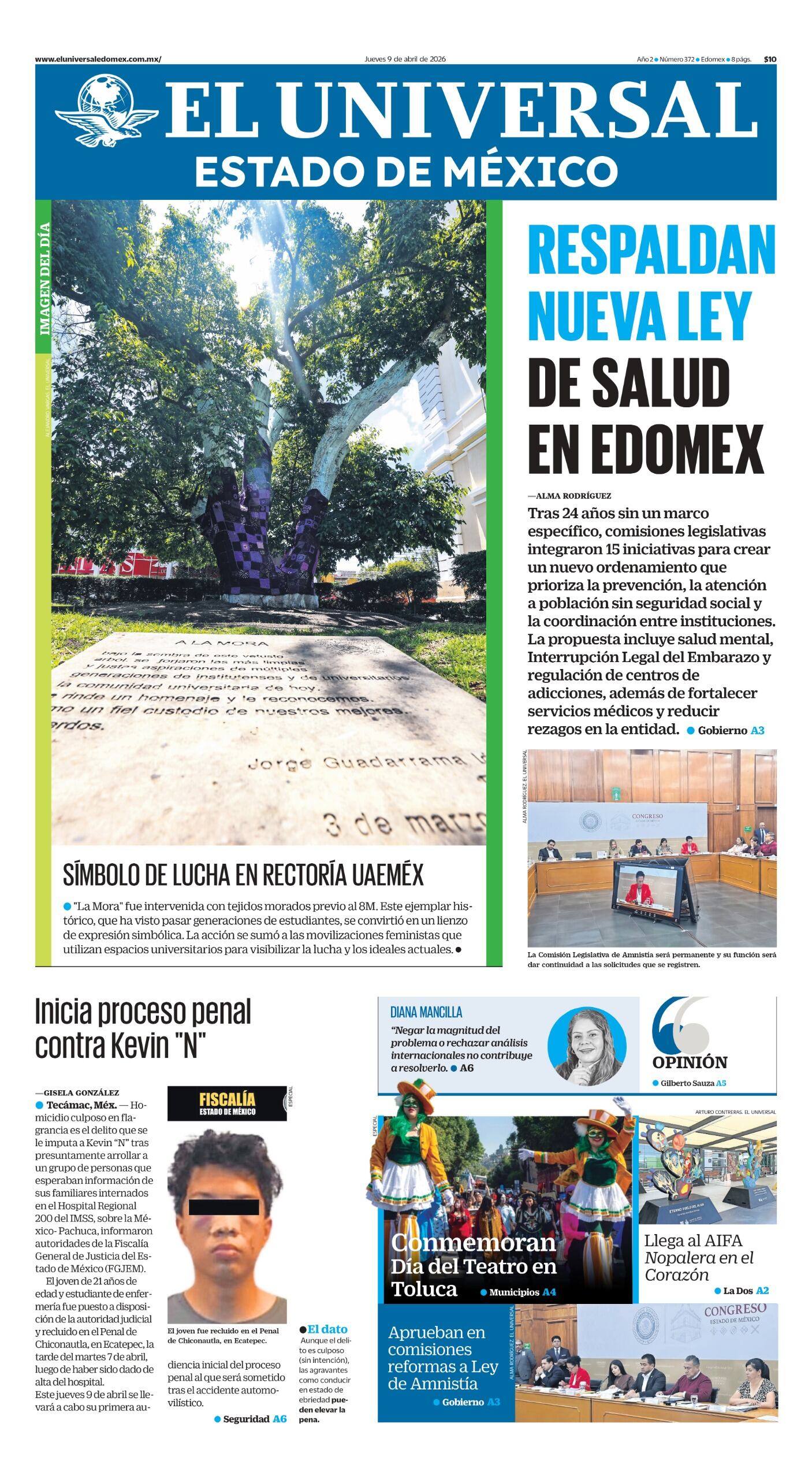 Portada 09 de abril 2026