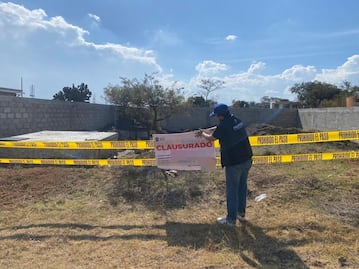 Propaem suspende construcción clandestina en Área Natural Protegida de Tepotzotlán