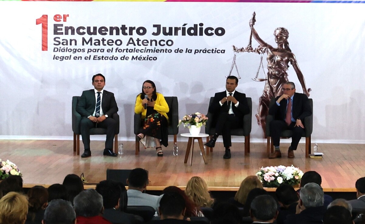 Macedo García busca reforzar a los órganos jurisdiccionales sin disminuir la plantilla ni la estructura del Poder Judicial. Foto: Sergio García / El Universal Estado de México