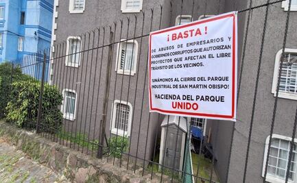 Vecinos de Cuautitlán Izcalli amenazan con bloquear el acceso a parque industrial