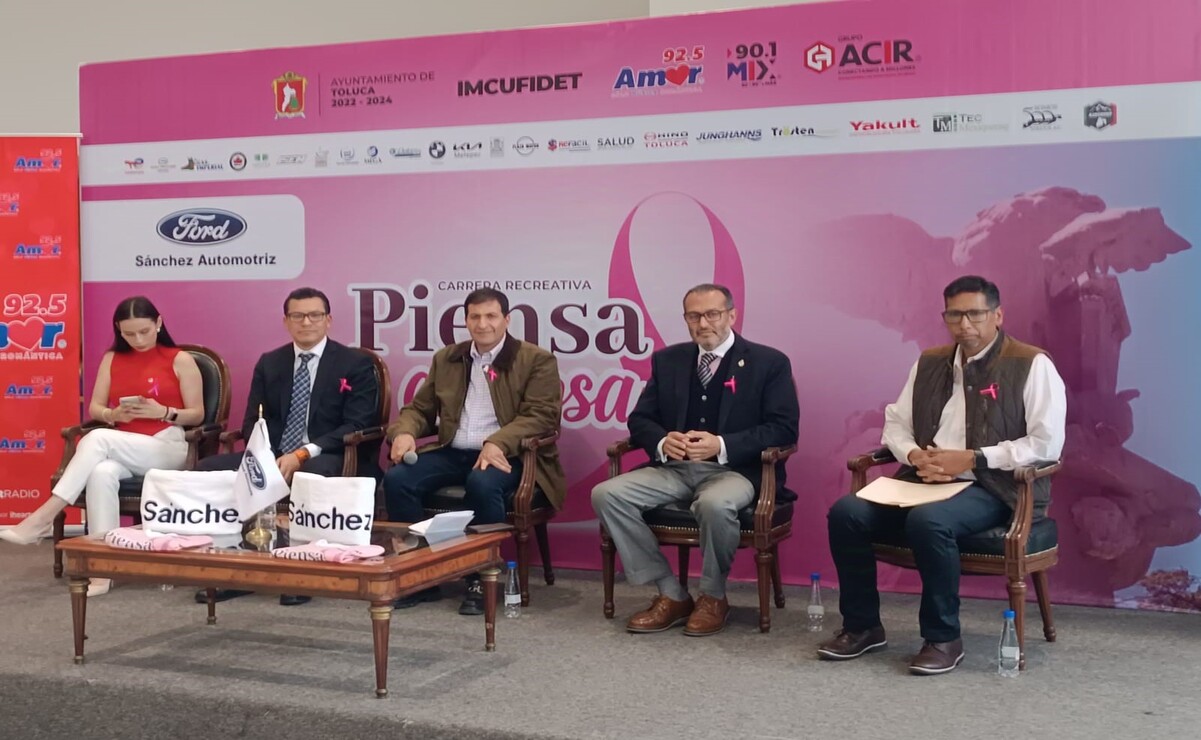 La Carrera Recreativa "Piensa en Rosa"  se llevará a cabo el domingo 20 de octubre a las 8:00 horas. Foto: Ivan Monroy