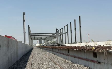 Tultepec: Obra del Tren México-AIFA continúa parada pese a acuerdo con pobladores de Santiago Teyahualco