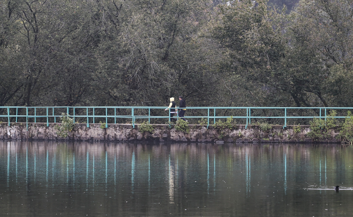 Los visitantes del lugar observaron un aumento en las tres lagunas, que se veían casi vacíos / Foto Alejandro Vargas