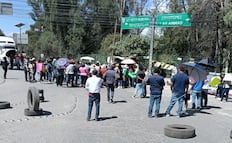 Colapsa la México-Querétaro por bloqueo de habitantes de Teoloyucan; llevan seis horas y media