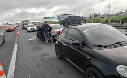 Choque en Chimalhuacán deja una mujer lesionada en el circuito exterior mexiquense
