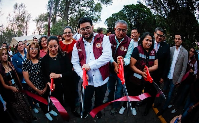 Naucalpan ilumina más de 100 kilómetros con la puesta en marcha de 32 Senderos Seguros