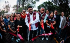 Naucalpan ilumina más de 100 kilómetros con la puesta en marcha de 32 Senderos Seguros