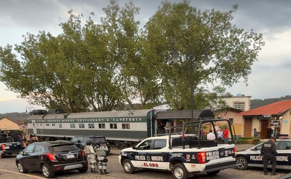 El restaurante "Vagón Express Minero" uno de los lugares emblemáticos de este municipio fue cerrado. Foto: Alejandro Vargas / El Universal Estado de México