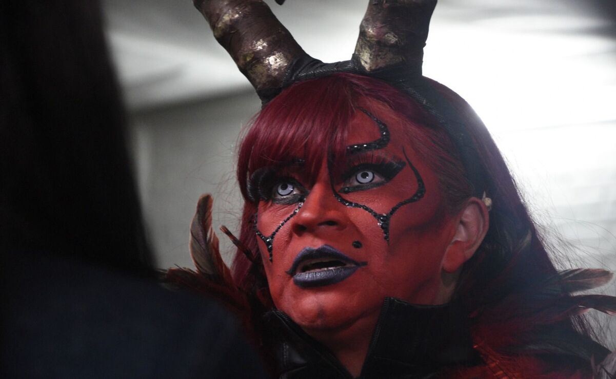Los internos diseñaron sus vestuarios y maquillajes y escenografía / Foto Especial
