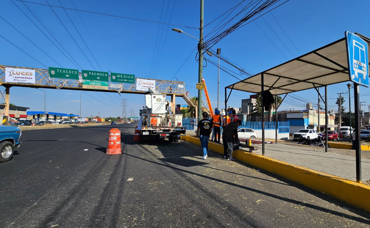 4,500 nuevas luminarias para un Ecatepec más seguro y próspero. Foto: Especial