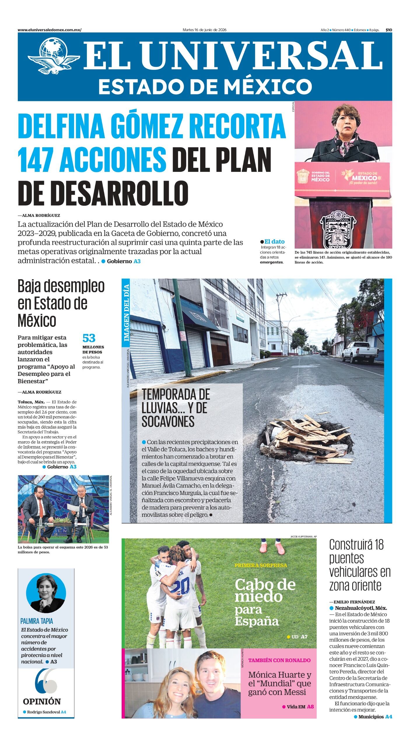 Portada 16 de junio de 2026