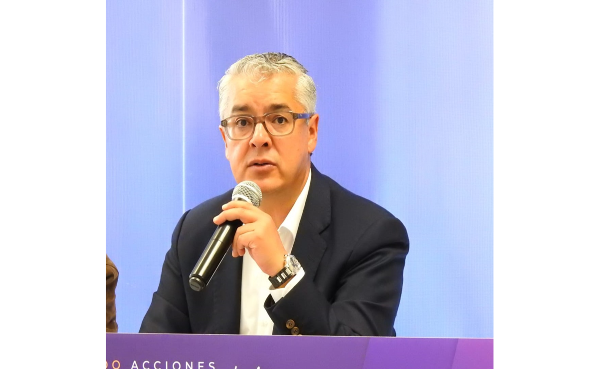Fernando Reyes Muñoz, presidente de la Cámara Nacional de Comercio, Servicios y Turismo del Valle de Toluca. Foto: Ivan Monroy