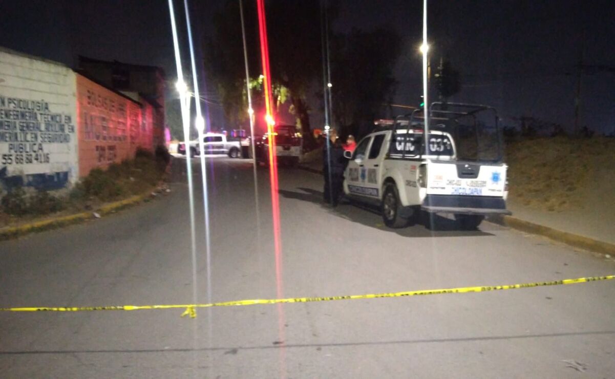 Atacan a balazos en presunto asalto a dos hombres en San Andrés Cuexcontitlán