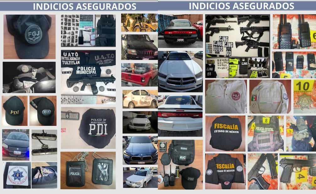 La Fiscalía General de Justicia del Estado de México confirmó la identidad de los 44 imputados por diversos delitos de alto impacto. Foto Especial