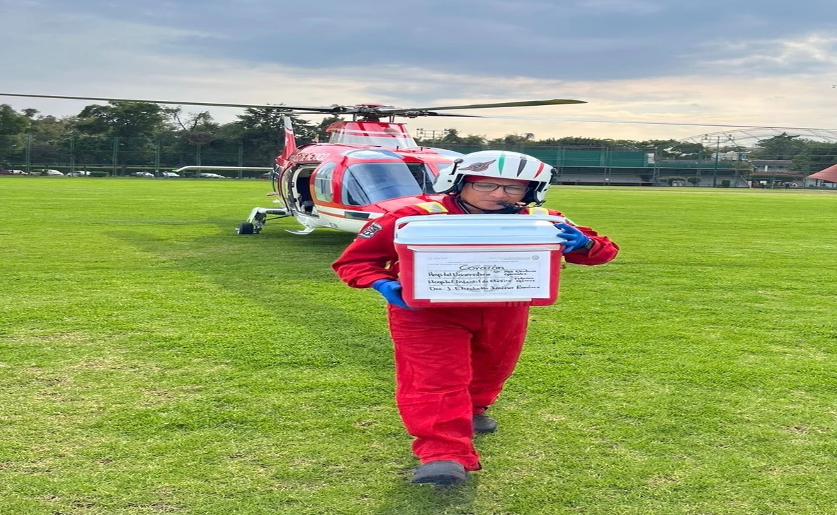 Cada misión interestatal es posible gracias a pilotos, paramédicos, despachadores, personal de mantenimiento y administrativo del Grupo Relámpagos. Foto: Especial
