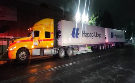 Edomex: Recuperan tráiler con baterías de litio de 20 millones de pesos tras ser robado en Nextlalpan