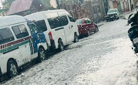 Reportan intensas lluvias y granizo en Tultitlán, Coacalco y Tultepec