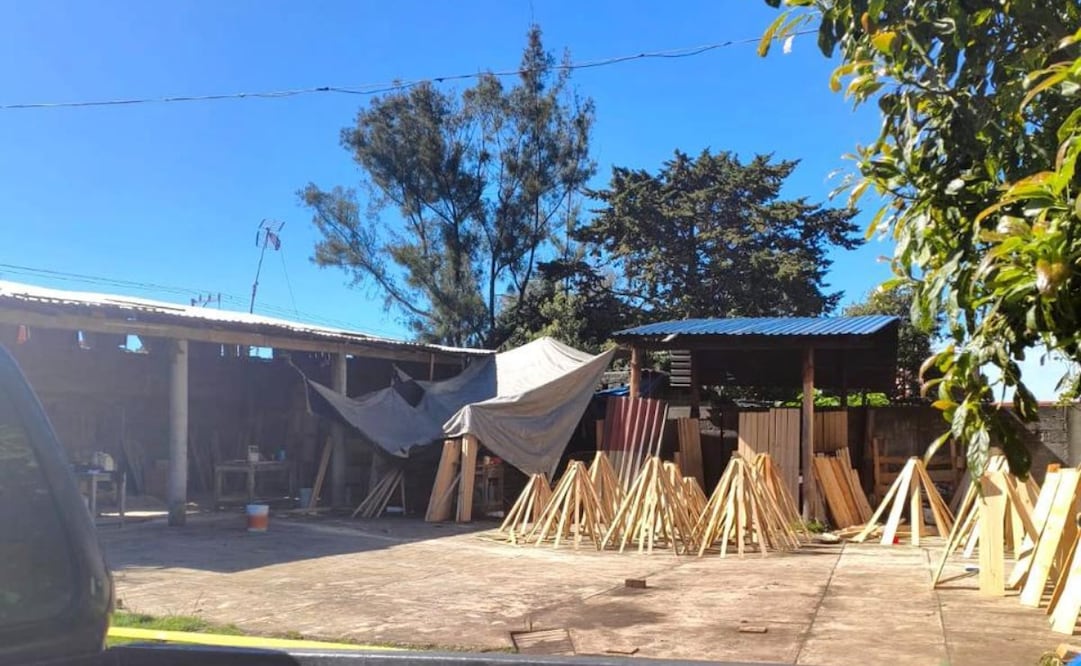 Seis aserraderos fueron clausurados temporalmente durante un operativo contra la tala clandestina en Ocuilan. Foto especial