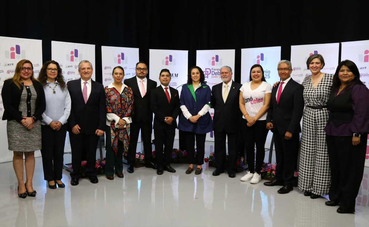 Elección judicial: Debaten candidatos a la presidencia del Tribunal Superior de Justicia del Edomex 