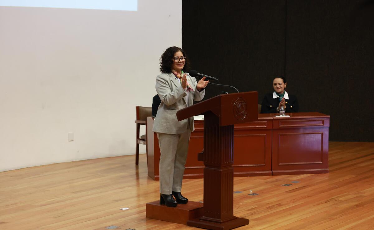 Patricia Zarza reconoció el papel de las mujeres / Foto: Alejandro Vargas