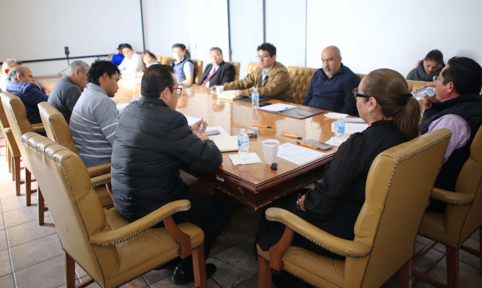 Se instaló el Gabinete del Agua que busca sumar esfuerzos entre autoridades federales, estatales, de la Ciudad de México y municipales para incrementar el caudal del líquido en los hogares. Foto Especial