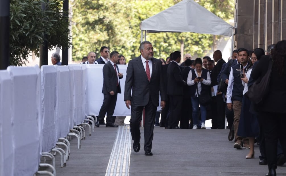 El presidente de la JUCOPO señaló que las comparecencias buscan ampliar la información contenida en el Informe de Gobierno. Foto Alejandro Vargas / El Universal