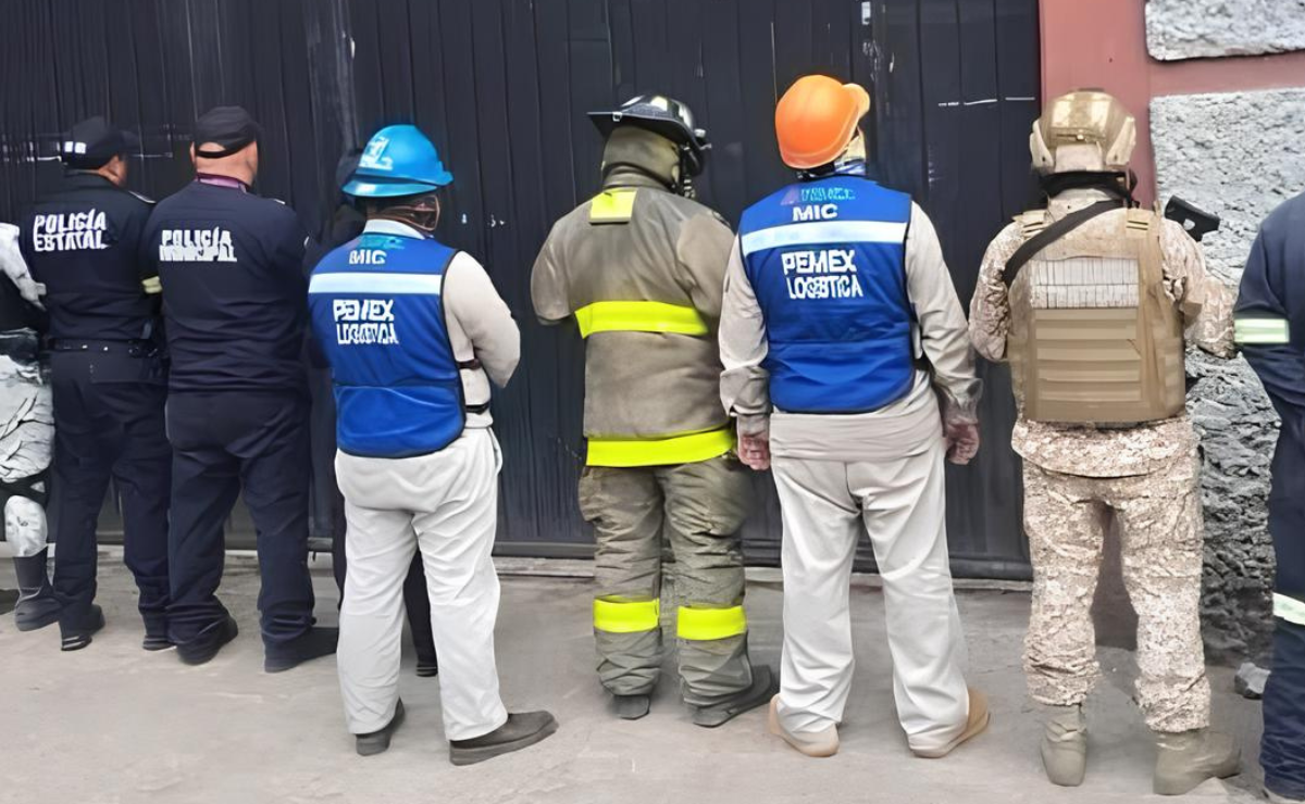 Operativo conjunto en Tultitlán: Aseguran más de 30 mil litros de combustible robado y detienen a cuatro personas Foto: Especial