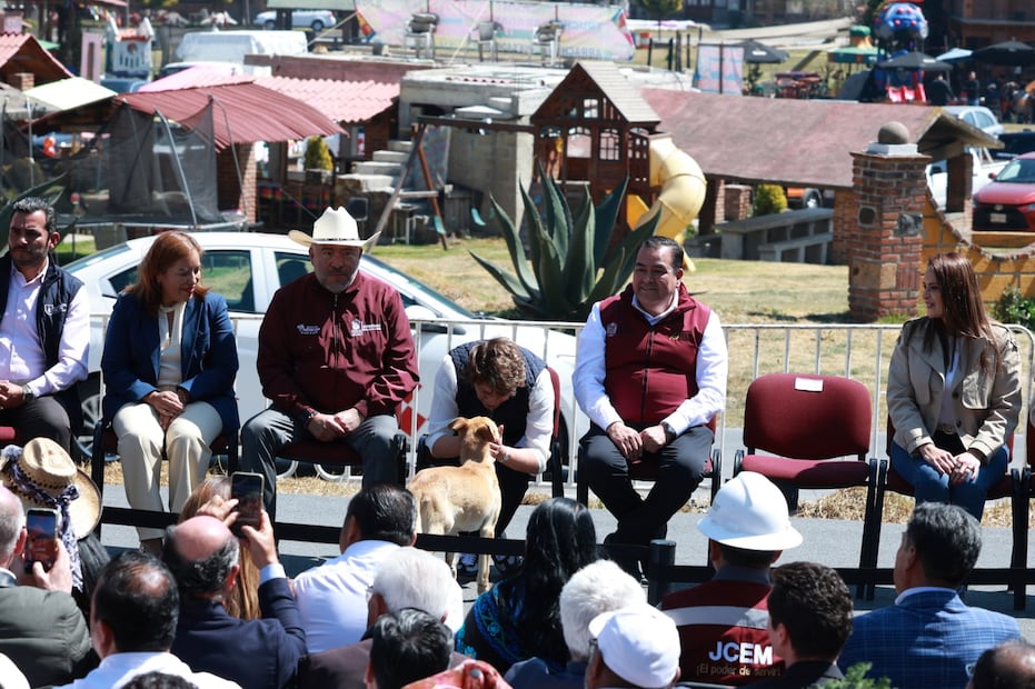 Autoridades estatales destacan que la obra se realiza íntegramente con recursos del pueblo para transformar la movilidad regional. Foto Alejandro Vargas / El Universal