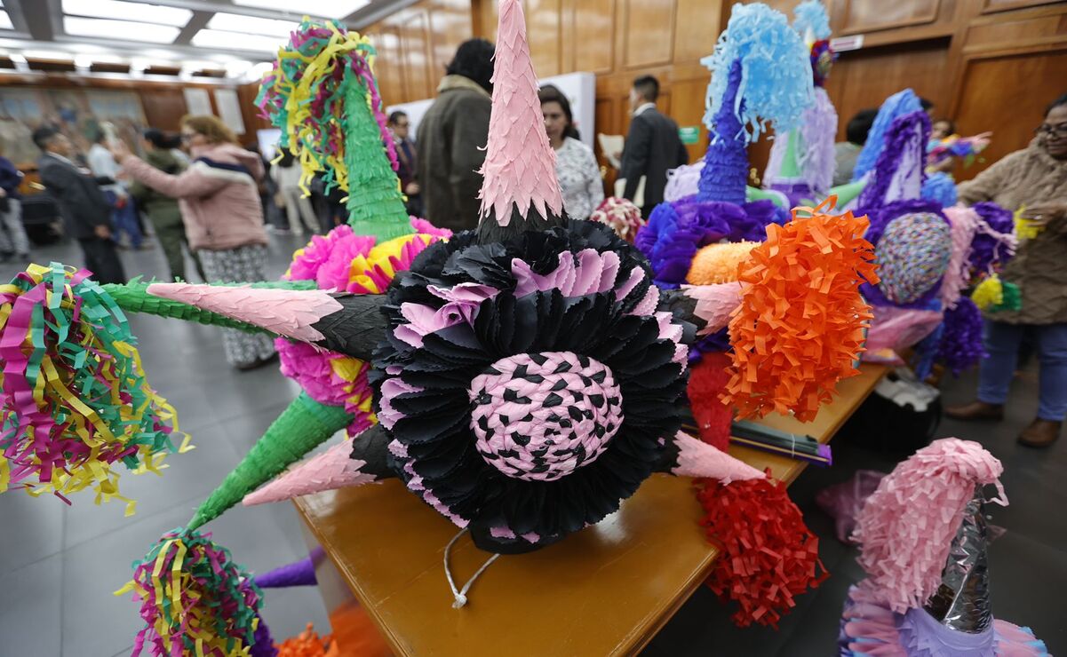 Se espera que 45 familias participen en la Feria Internacional de la Piñata Acolman 2024. Foto: Jorge Alvarado