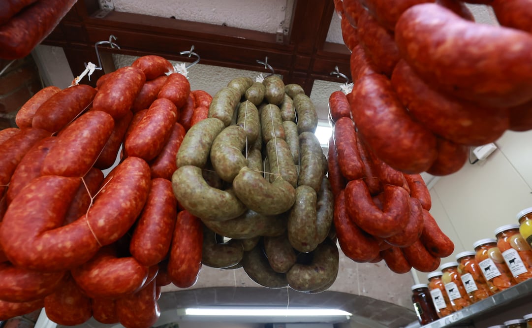 Chorizo de Toluca / Foto Alejandro Vargas
