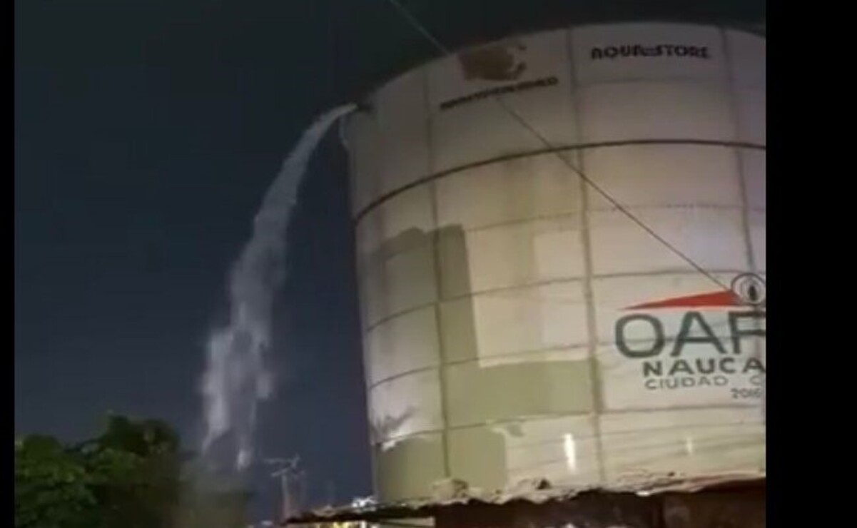 De acuerdo con autoridades el tanque no está dañado / Foto Especial