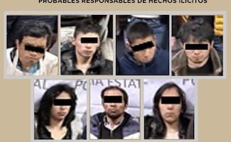 Detienen a presunta banda dedicada al robo de motocicletas en el Valle de Toluca