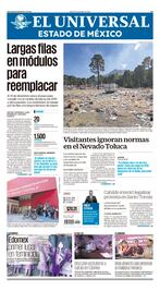 Portada El Universal Edomex 28 de diciembre 