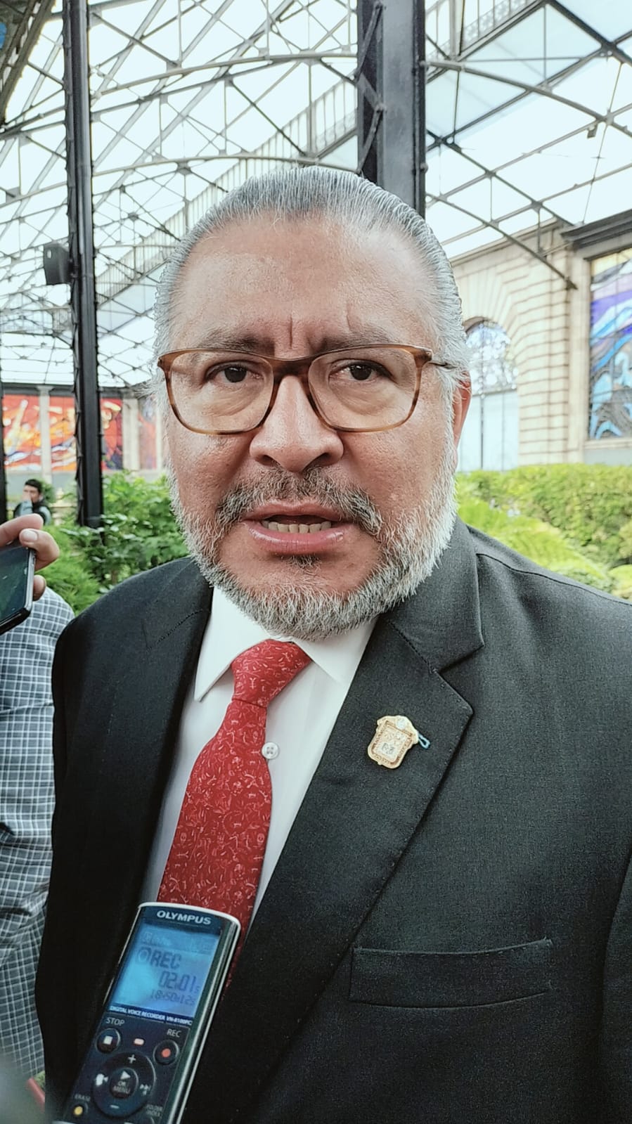 GEM no cede a presiones de normalistas, busca el diálogo: Horacio Duarte