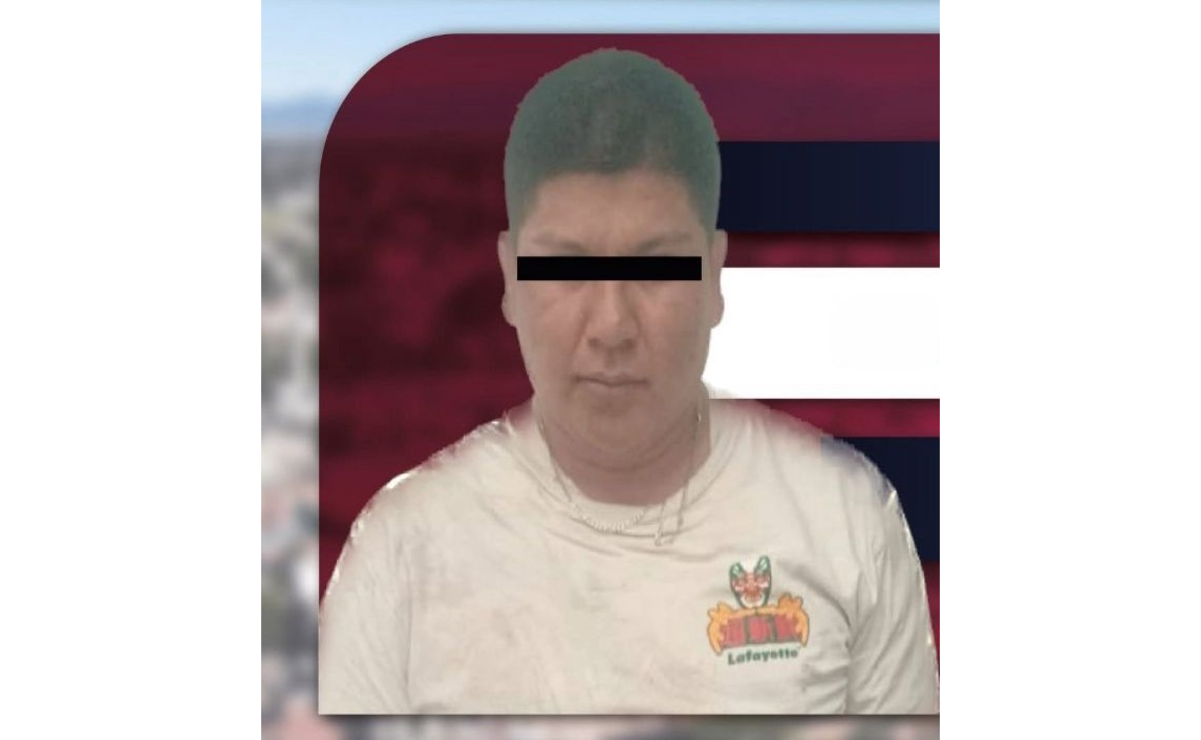 Detienen a hombre por robo a mano armada en Zumpango